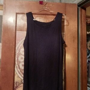 Women's Sleeveless Top - Black Logo